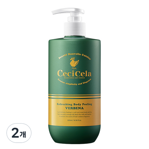 쎄씨쎌라 리프레싱 바디 필링 VERBENA, 2개, 500ml