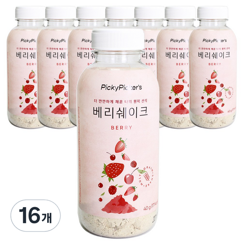 베리 쉐이크 선식가루, 16개, 40g