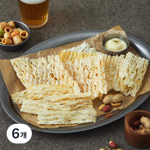 더먹다 해오징어 버터구이, 6개, 120g