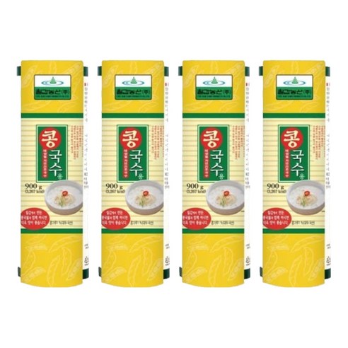 칠갑농산 콩국수용 국수, 900g, 4개