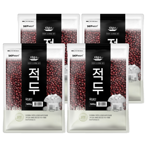더담은 적두, 500g, 4개