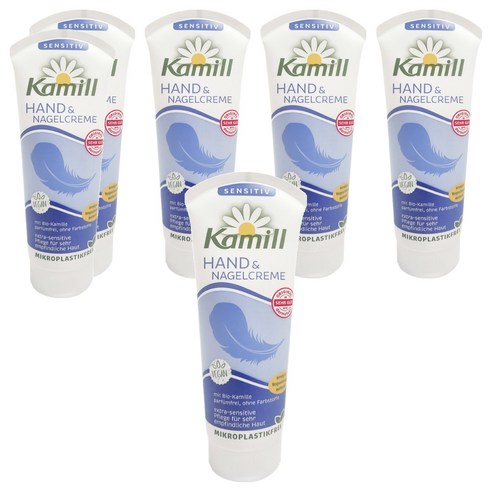 카밀 핸드 앤 네일크림 센시티브, 100ml, 6개