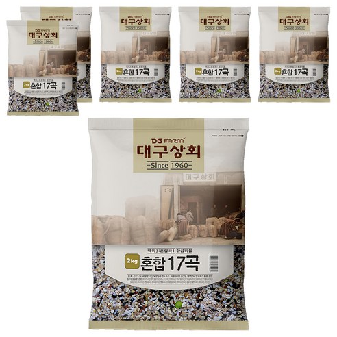 대구상회 혼합 17곡, 2kg, 6개
