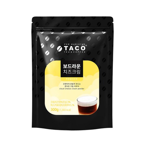 라이브잇 타코 보드라운 치즈 크림 파우더, 300g, 7개 갈린치즈 Best Top5