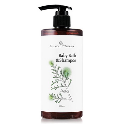 보타니컬테라피 베이비 바스앤 샴푸, 1개, 390ml