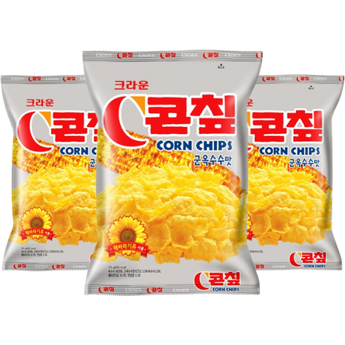 크라운 콘칲, 124g, 3개