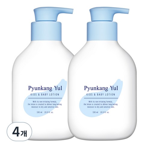 편강율 키즈 앤 베이비 로션 스위트허브, 590ml, 4개