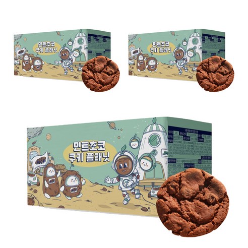 민트초코 쿠키 플래닛 10p, 500g, 3개