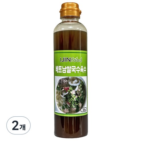 에이플러스 베트남쌀국수 육수, 500g, 2개
