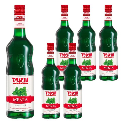 토스키 민트 시럽, 1L, 6개