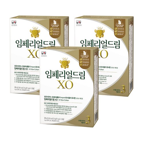 임페리얼드림XO 스틱분유 3단계, 1개, 60개