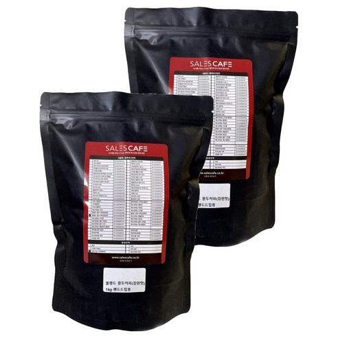 세일즈카페 블렌드 원두커피 강한맛, 핸드드립, 1kg, 2개