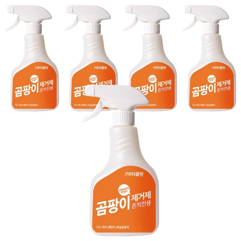 닥터클린 디앤디 곰팡이제거제 흔적전용, 500ml, 5개