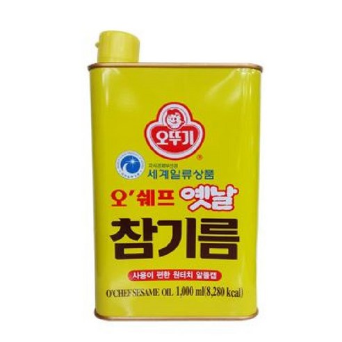 오뚜기 오쉐프 옛날참기름, 1000ml, 1개