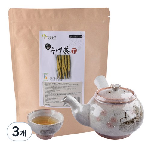 양원농장 우엉차, 300개, 100개입, 1.2g, 3개