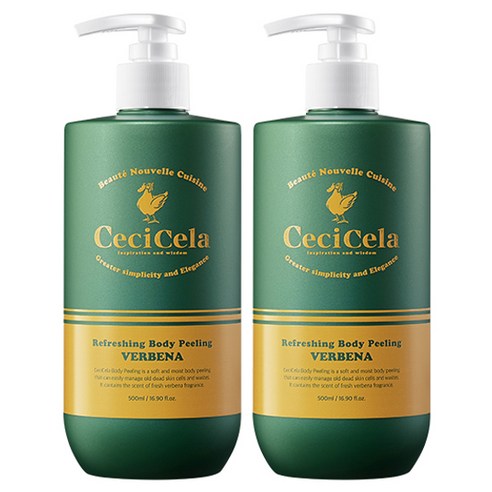 쎄씨쎌라 리프레싱 바디필링, 500ml, 2개