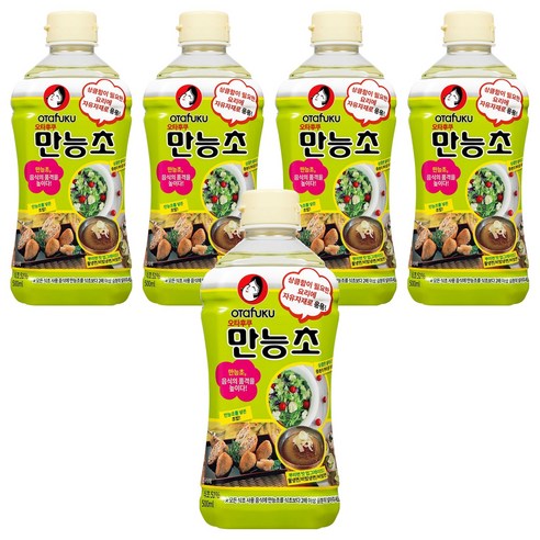 오타후쿠 만능초, 500ml, 5개
