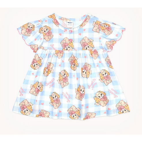 몰리멜리프렌즈 통기성 파자마로 우리 아이에게 쾌적한 여름밤을 선물하세요!