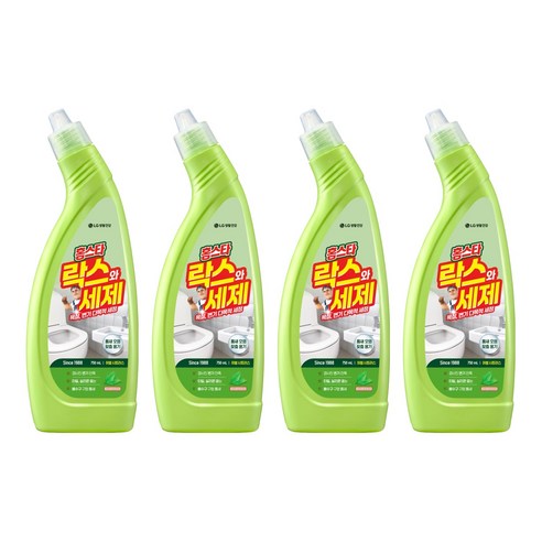 홈스타 락스와 세제 허벌시트러스, 750ml, 4개