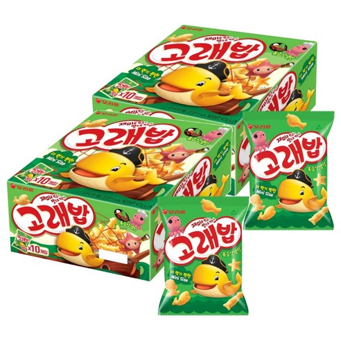 오리온 고래밥 미니 볶음양념맛, 20g, 20개