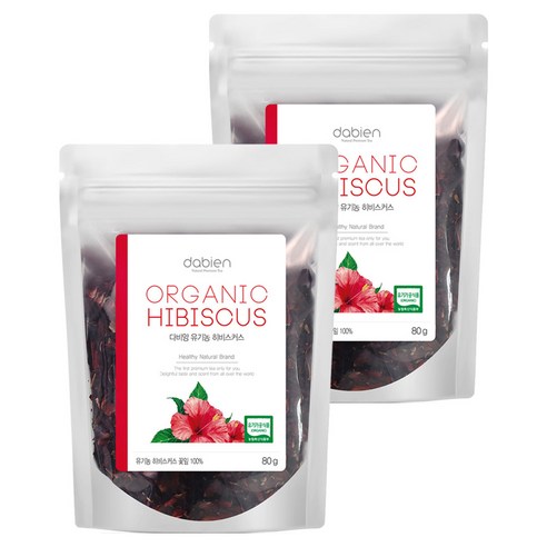다비앙 유기농 히비스커스 리필, 80g, 1개입, 2개