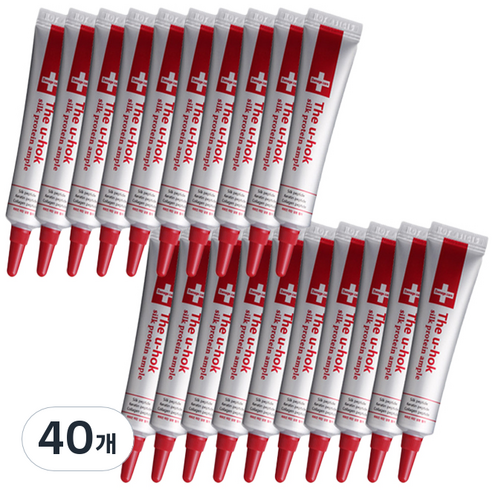 더 유혹 에스투화장품 헤어 단백질 앰플, 15ml, 40개