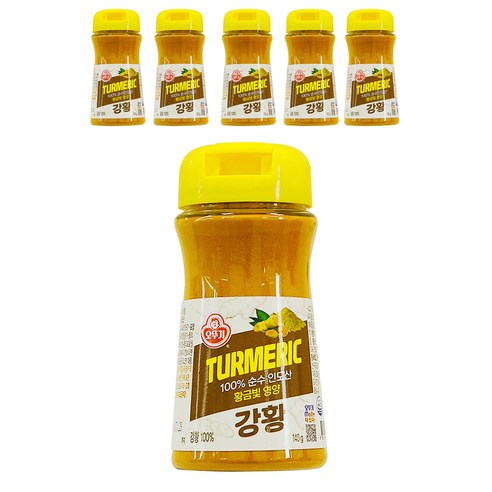 오뚜기 강황, 140g, 6개
