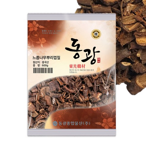 동광종합물산 느릅나무 뿌리 껍질 중국산, 600g, 1개