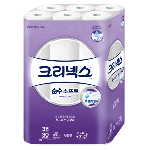 피부를 생각한 선택, 천연펄프 3겹 화장지