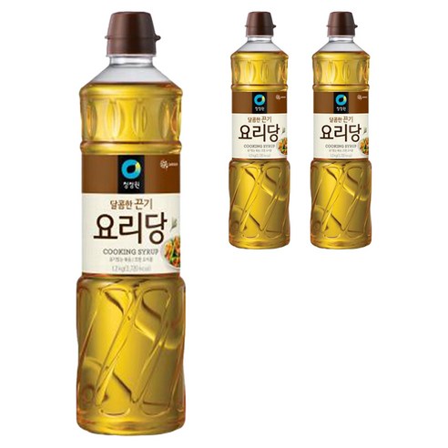 청정원 달콤한 끈기 요리당, 3개, 1.2kg