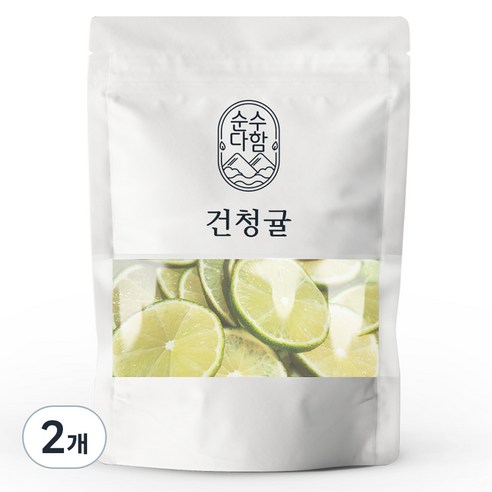 순수다함 건조 청귤 슬라이스 청귤차