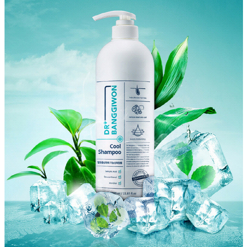 닥터방기원 쿨 탈모 샴푸, 탈모증상 완화, 1000ml 샴푸, 할인가격, 로켓배송