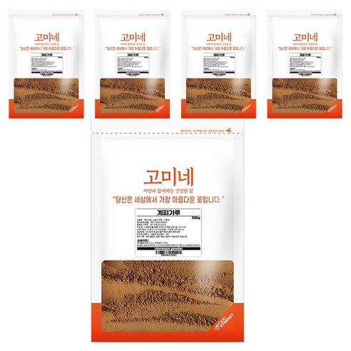 고미네 계피가루, 300g, 5개
