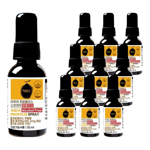 제너럴라이프 아쿠아 프로폴리스 스프레이, 30ml, 10개