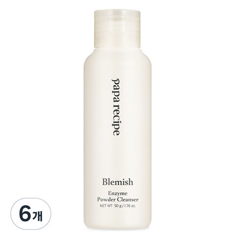 파파레서피 블레미쉬 효소 파우더 클렌저, 50g, 6개