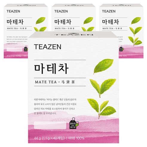 티젠 로스트 마테차, 1.1g, 40개입, 4개