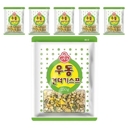 오뚜기 우동건더기스프, 250g, 6개