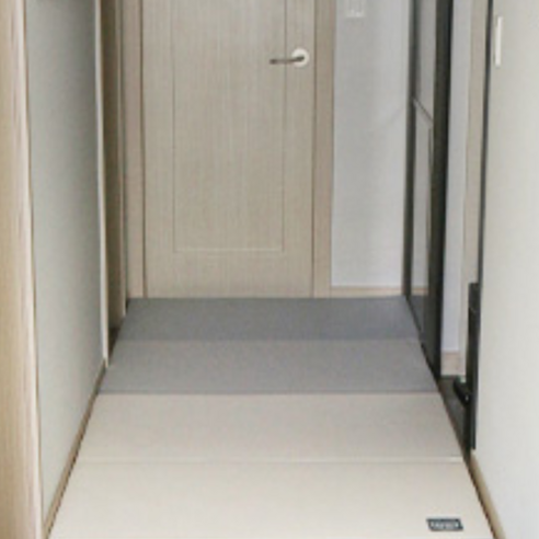 크림하우스 스노우파레트 프리 폴더매트, 애쉬그레이