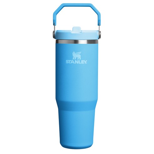 스탠리 아이스플로우 플립 스트로 2.0 텀블러, 아주르 블루, 887ml, 1개
