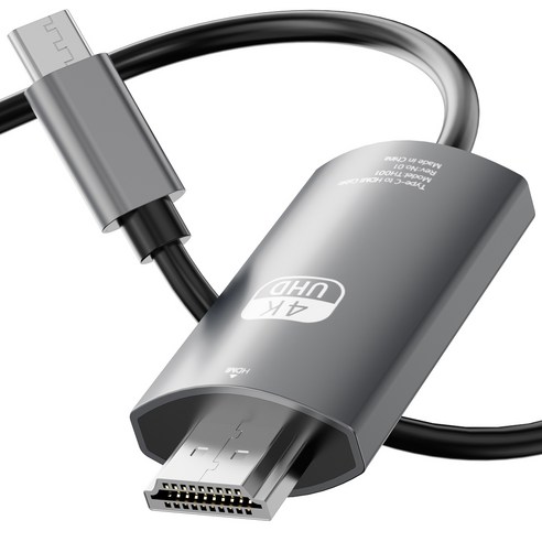 고성능 HDMI 케이블로 모바일 화면을 대형 화면으로 미러링하고 4K OTT 콘텐츠를 즐기세요.