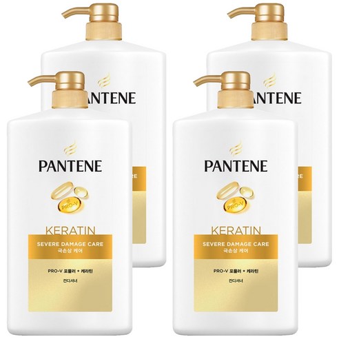 팬틴 극손상 케어 컨디셔너 프루티플로럴향, 1.8L, 4개