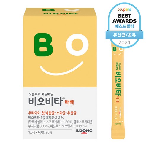 비오비타 배배 유아 유산균, 90g, 1개
