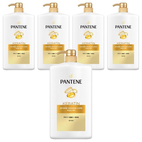 팬틴 극손상 케어 컨디셔너 프루티플로럴향, 1.8L, 5개