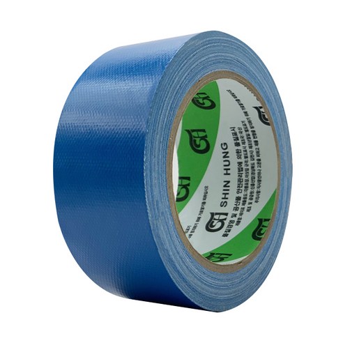 신흥테이프 대용량 면테이프 48mm x 25m 파랑, 1개