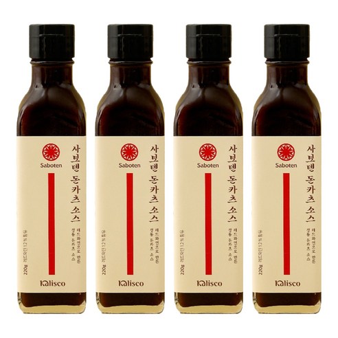 사보텐 돈카츠소스, 220g, 4개