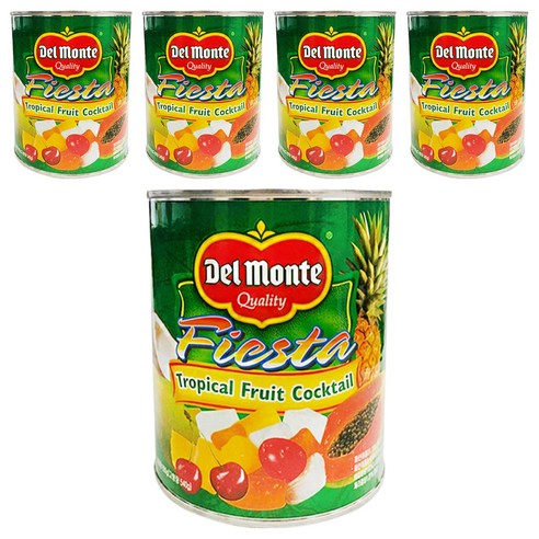 델몬트 피에스타 트로피칼 후르츠 칵테일, 5개, 850g