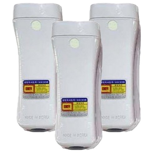 송광산업 LED 휴대용 비상 조명등 레드, 300g, 3개