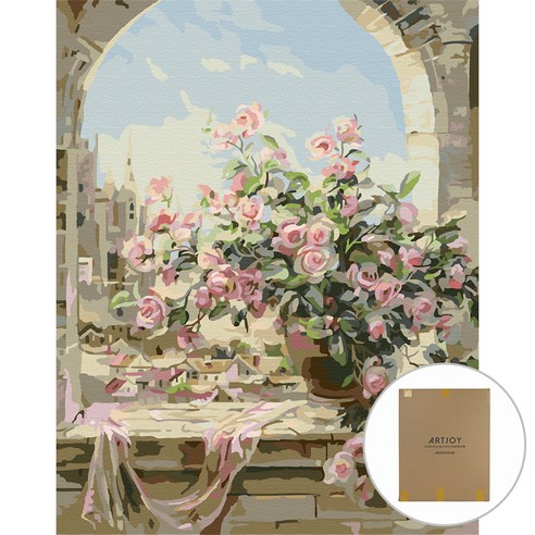 아트조이 DIY 명화그리기 세트 60 x 75 cm 세로형, 화사한 오후