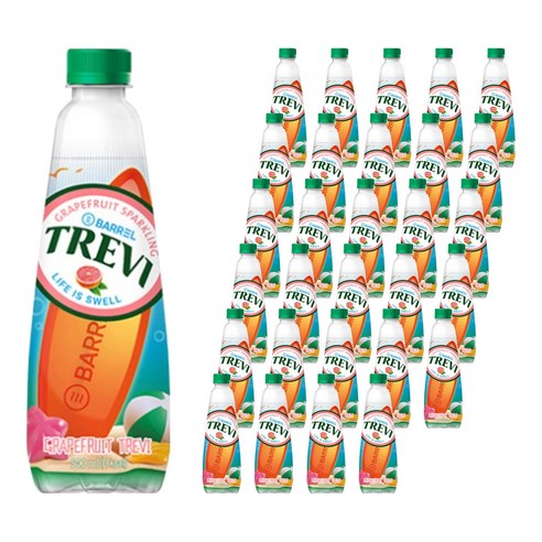 트레비 자몽 탄산음료, 500ml, 60개