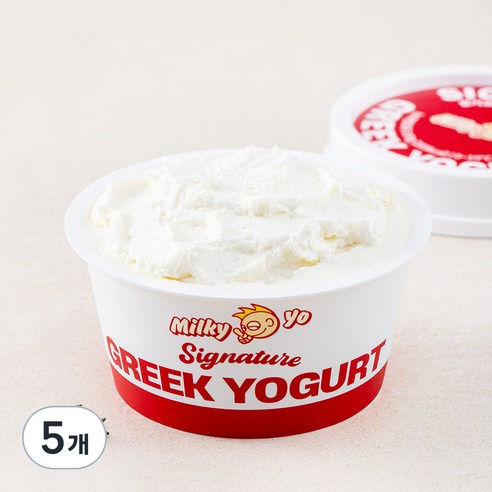 밀키요 시그니처 그릭요거트 볼, 100g, 1개입, 5개